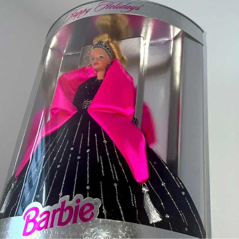 Rare vintage 1998 Mattel Happy Holidays Special Edition Barbie doll - Picture 2 of 6